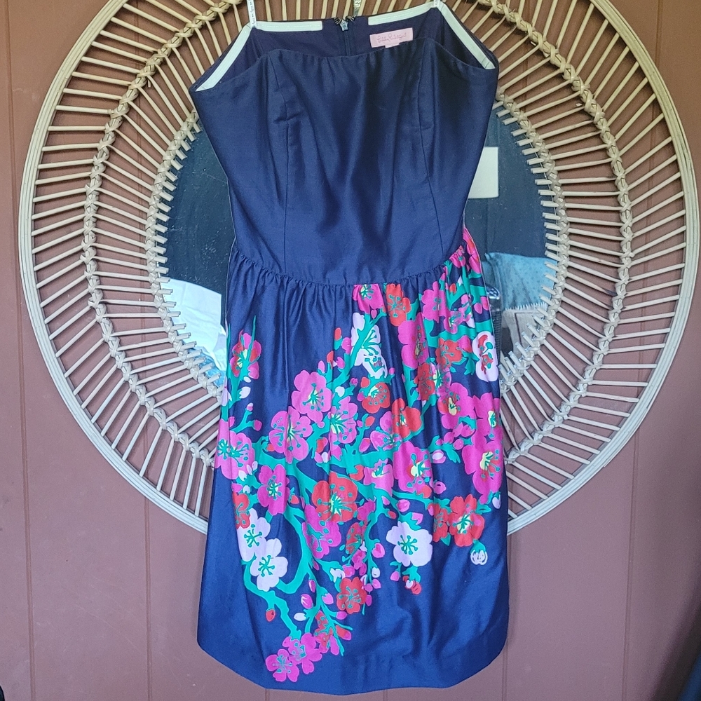 Lilly Pulitzer Strapless Dress